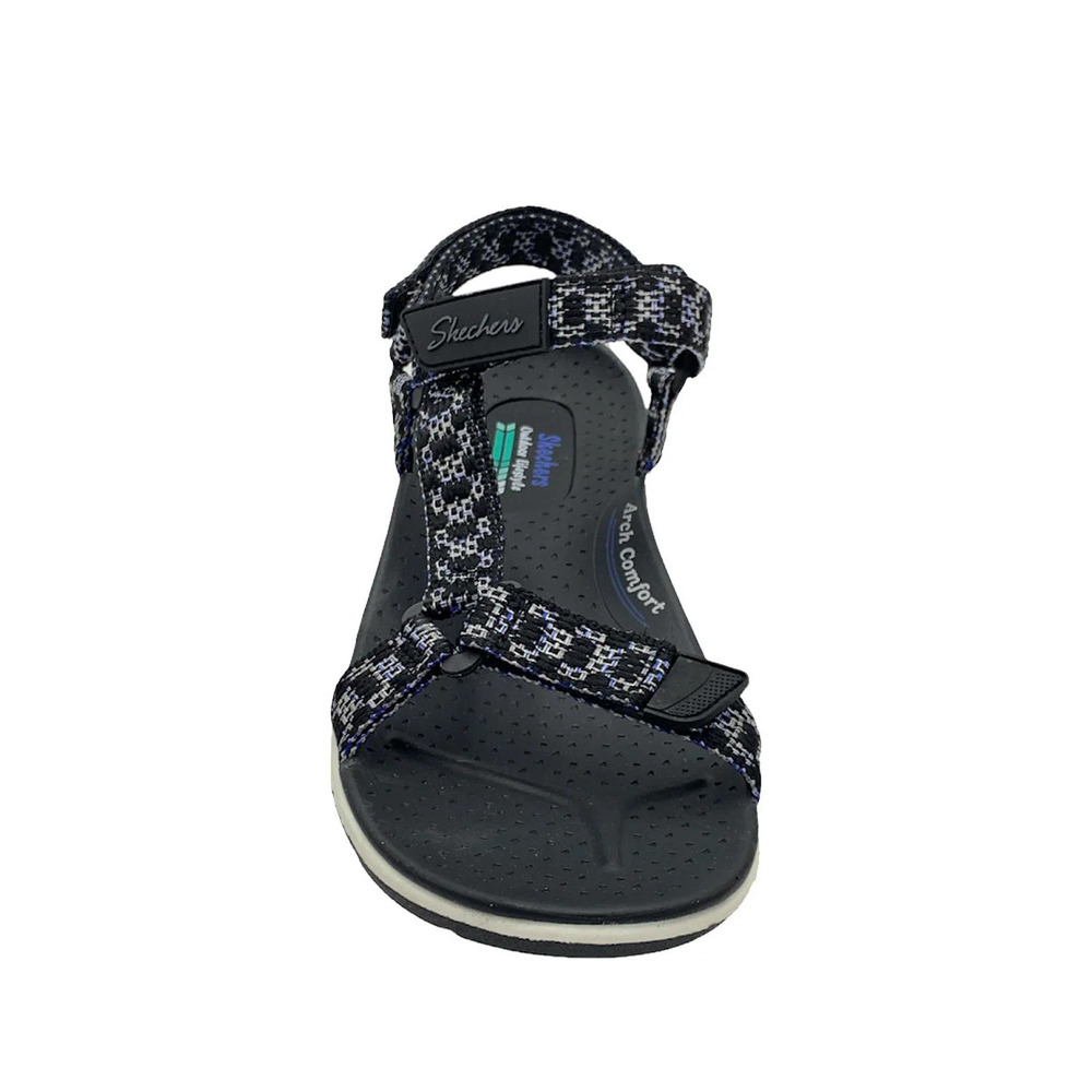 Skechers Washable Knit Quarter Reggae Cup Black - Medium - Picture 3 of 5